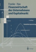 Cover: Finanzwirtschaft des Unternehmens und Kapitalmarkt - Springer