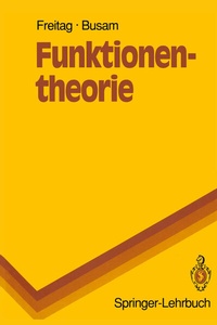 Enlarge image Cover: Funktionentheorie - Springer