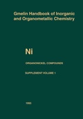 Cover: Ni Organonickel Compounds - Springer