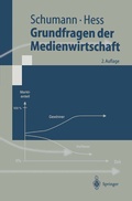 Cover: Grundfragen der Medienwirtschaft - Springer