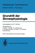 Cover: Grundri&szlig; der Sinnesphysiologie - Springer