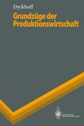 Cover: Grundz&uuml;ge der Produktionswirtschaft - Springer