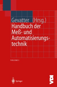 Enlarge image Cover: Handbuch der Mess- und Automatisierungstechnik in der Produktion - Springer
