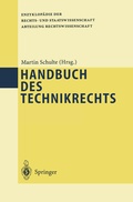 Cover: Handbuch des Technikrechts - Springer