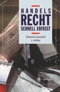Cover: Handelsrecht - Springer