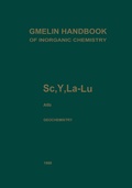 Cover: Sc, Y, La-Lu Rare Earth Elements - Springer