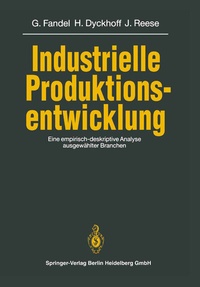 Abbildung von: Industrielle Produktionsentwicklung - Springer
