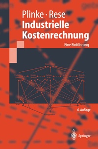 Abbildung von: Industrielle Kostenrechnung - Springer