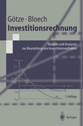 Cover: Investitionsrechnung - Springer