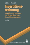 Cover: Investitionsrechnung - Springer