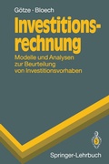 Cover: Investitionsrechnung - Springer