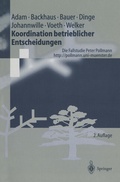 Cover: Koordination betrieblicher Entscheidungen - Springer