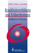 Cover: Krankheitsverh&uuml;tung und Fr&uuml;herkennung - Springer