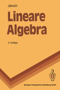 Abbildung von: Lineare Algebra - Springer