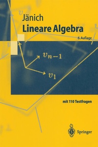 Abbildung von: Lineare Algebra - Springer