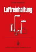 Cover: Luftreinhaltung - Springer