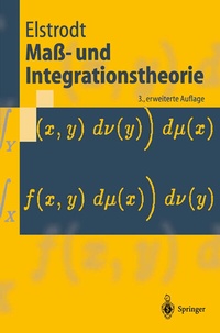 Abbildung von: Maß- und Integrationstheorie - Springer