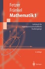 Cover: Mathematik 1 - Springer