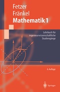 Cover: Mathematik 1 - Springer