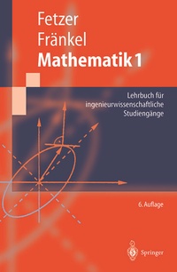 Enlarge image Cover: Mathematik 1 - Springer
