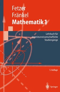 Enlarge image Cover: Mathematik 1 - Springer
