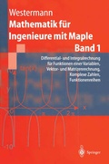 Cover: Mathematik f&uuml;r Ingenieure mit Maple - Springer