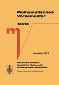 Cover: Mathematisches Vorsemester - Springer