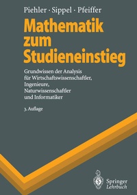 Enlarge image Cover: Mathematik zum Studieneinstieg - Springer