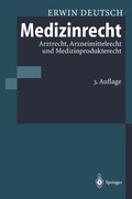 Cover: Medizinrecht - Springer