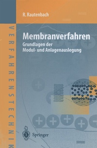 Abbildung von: Membranverfahren - Springer