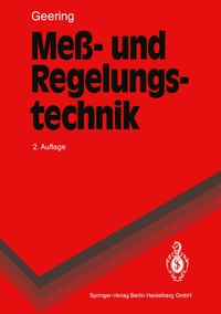 Bild vergrößern Bild: Meß- und Regelungstechnik - Springer