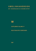 Cover: W Tungsten - Springer