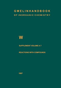 Enlarge image Cover: W Tungsten - Springer