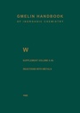 Cover: W Tungsten - Springer
