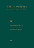 Cover: W Tungsten - Springer