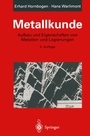 Cover: Metallkunde - Springer