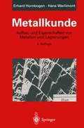 Cover: Metallkunde - Springer
