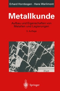 Enlarge image Cover: Metallkunde - Springer