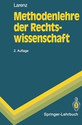Cover: Methodenlehre der Rechtswissenschaft - Springer