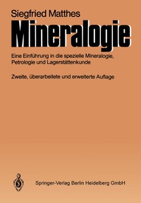 Bild vergrößern Bild: Mineralogie - Springer