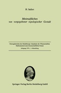 Cover: Minimalfl&auml;chen von vorgegebener topologischer Gestalt - Springer