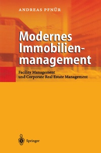 Abbildung von: Modernes Immobilienmanagement - Springer