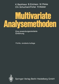 Bild vergrößern Bild: Multivariate Analysemethoden - Springer