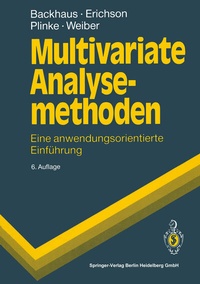 Bild vergrößern Bild: Multivariate Analysemethoden - Springer
