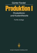 Cover: Produktion I - Springer