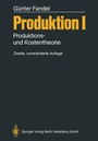 Cover: Produktion I - Springer