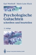 Cover: Psychologische Gutachten - Springer