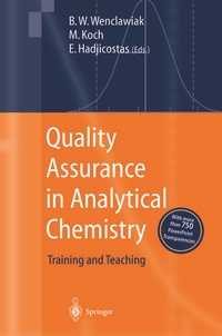 Abbildung von: Quality Assurance in Analytical Chemistry - Springer