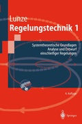 Cover: Regelungstechnik 1 - Springer