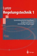 Cover: Regelungstechnik 1 - Springer